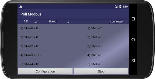 Poll Modbus screenshot 7