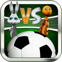 Football Game 3D : Hare VS Turtle Plenty Shoots