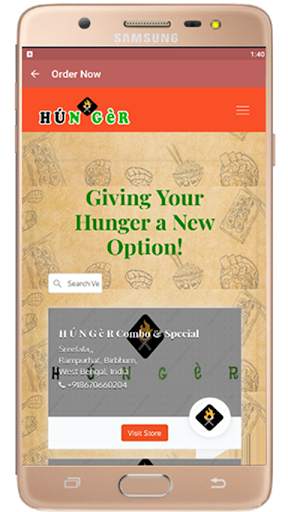 Hunger - Giving Your Hunger a New Option! screenshot 2