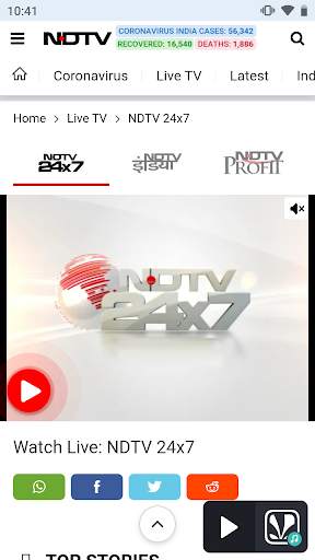 NDTV India Lite - Khabar screenshot 4