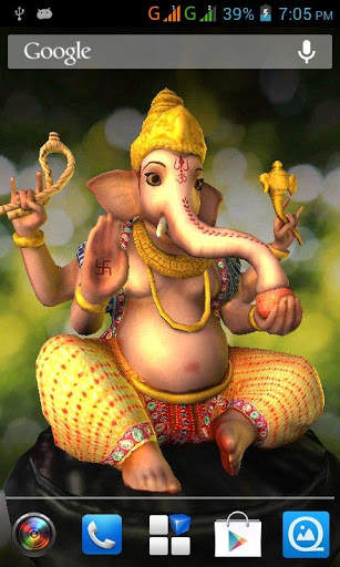 3D Ganesh Live Wallpaper screenshot 5