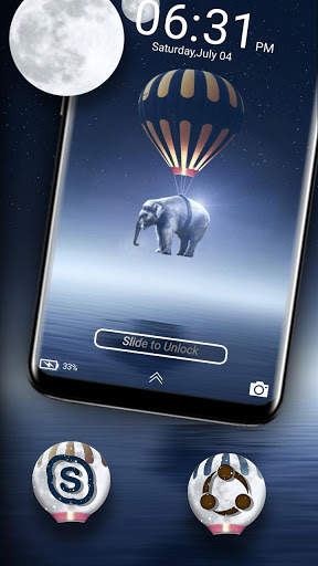 Elephant Balloon Launcher Theme screenshot 4