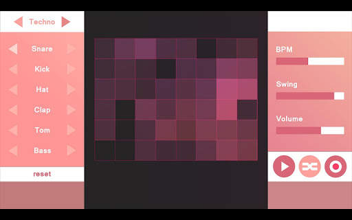 Drum machine - Techno screenshot 3