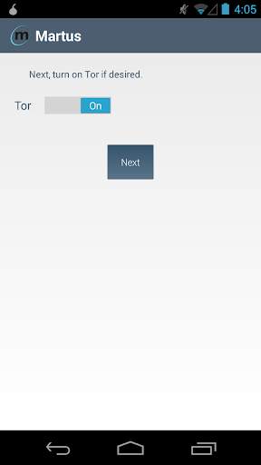 Mobile Martus screenshot 1