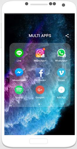 Dual App Pro 2021 & Multiple Accounts Apps 3 تصوير الشاشة