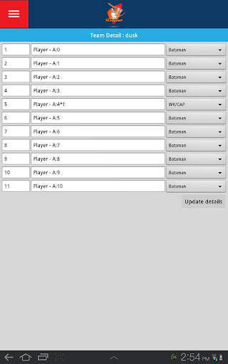 Cricket Score Pad screenshot 5