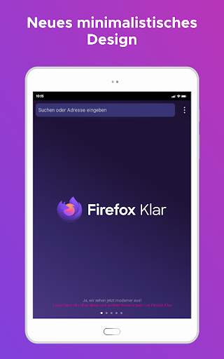 Firefox Klar Browser screenshot 8