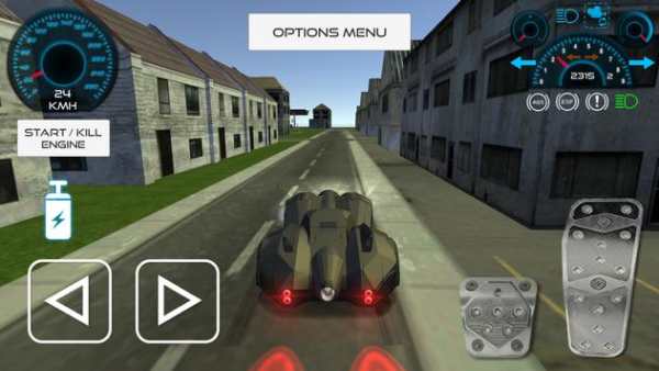 Batmobile City Driving screenshot 5