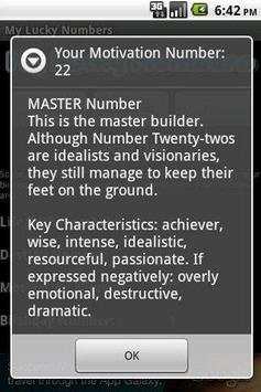 My Lucky Numbers screenshot 3