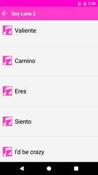 Soy Luna 2 music lyrics screenshot 1
