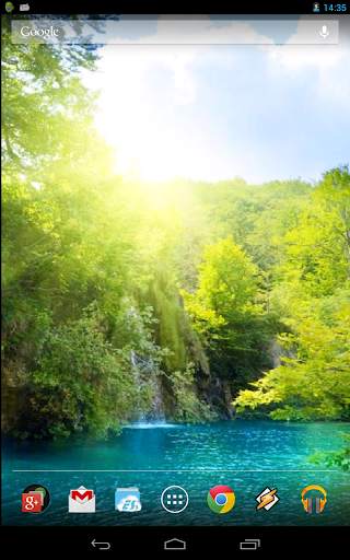 Waterfalls 3D Theme स्क्रीनशॉट 6