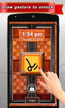 Gesture Door Lock Screen 1 تصوير الشاشة
