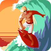 Surfing Waves logo