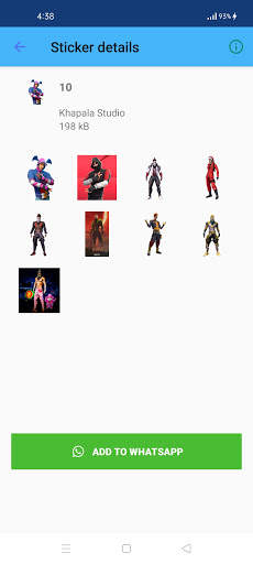 WAStickerApps - FF Stickers for WhatsApp 2021 screenshot 4