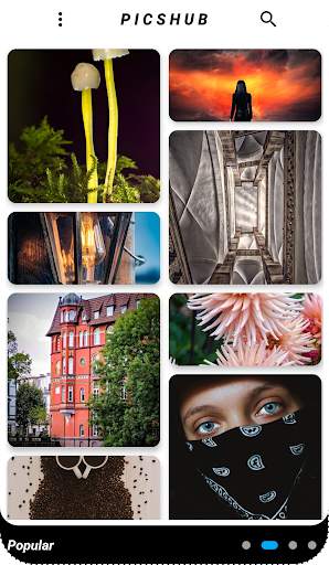 PicsHub - Wallpaper App screenshot 1