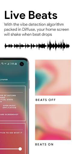 Diffuse [Free] - Apple Music Live Wallpaper 💿 screenshot 3