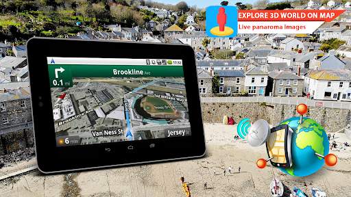 Street View Live GPS Navigation & Earth Map 2021 screenshot 7