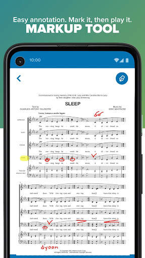 Musicnotes Sheet Music Player screenshot 5