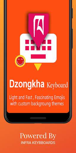 Dzongkha English Keyboard : Infra Keyboard screenshot 1