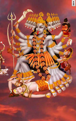4D Maa Kali Live Wallpaper screenshot 2