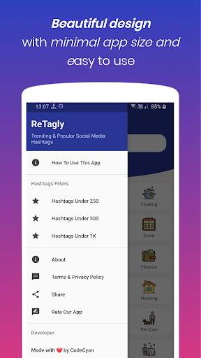 ReTagly - Trending & Popular Instagram Hashtags screenshot 7