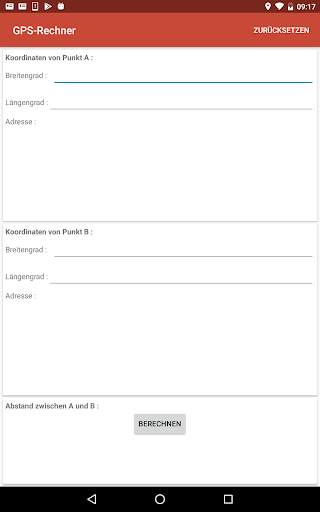 GPS Rechner Lite screenshot 4