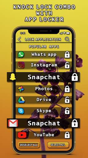 Knock Lock Screen : Applock screenshot 5