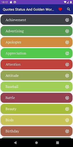 Quotes Status & Golden Words For Life, Sms Status screenshot 1
