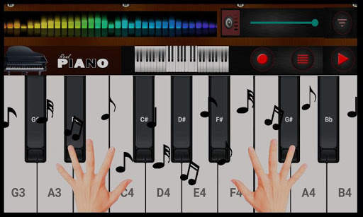 Real Piano Keyboard स्क्रीनशॉट 1