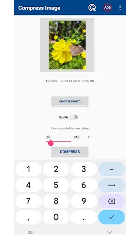 Compress image size in kb & mb screenshot 2
