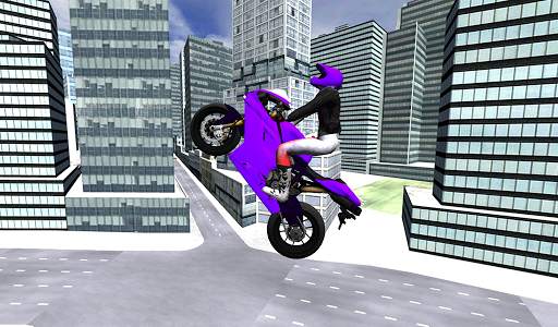 Motorbike Driving 3D City screenshot 12