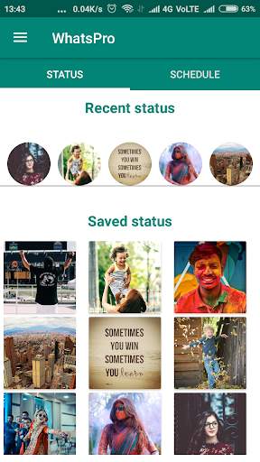 WhatsPro - Status Saver for Whatsapp screenshot 1