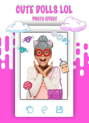 Cute Dolls lol Photo Editor - Fashion dolls screenshot 2
