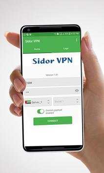 Sidor VPN screenshot 2