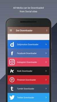 Dot Downloader: All Media Image & Video Downloader screenshot 1