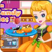 halloween corn candy cookies logo
