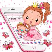 Cartoon Cute Pink Princess Theme 1.1.2
