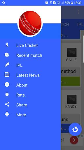 Daily Live Cricket 6 تصوير الشاشة