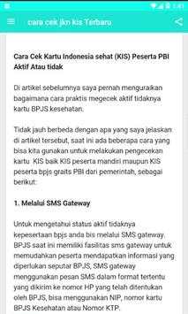 Cara Cek Jkn Kis Terbaru screenshot 4