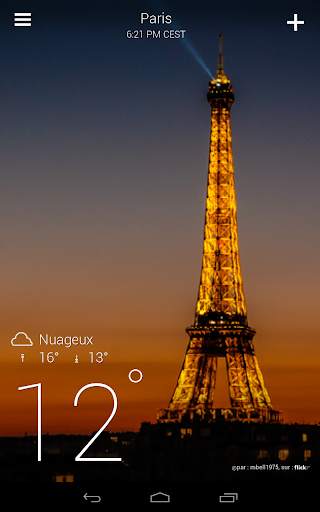 Yahoo Météo screenshot 9