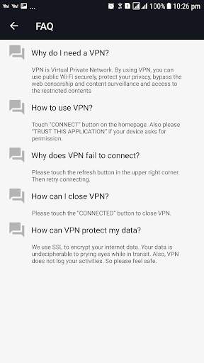 AndroVPN - Fast VPN Proxy & Wifi Privacy Security screenshot 6