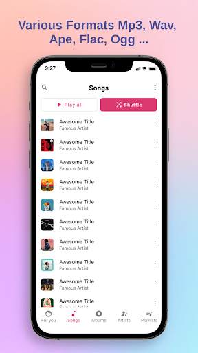 Music player - Mp3 player screenshot 4