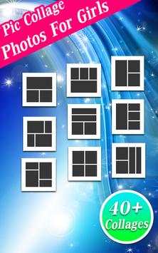 Pic Collage Photo For Girls screenshot 3