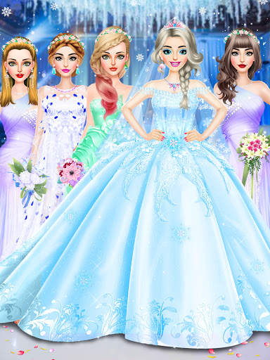 Ice Princess Wedding Dress Up screenshot 12