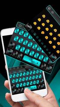 Black Blue Metal Keyboard screenshot 1