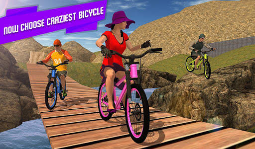 BMX Offroad Bicycle Rider Game screenshot 7