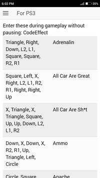 Codes for GTA San Andreas Game screenshot 4