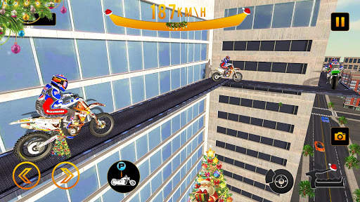 Bike Stunt: Extreme Roof Drive screenshot 15