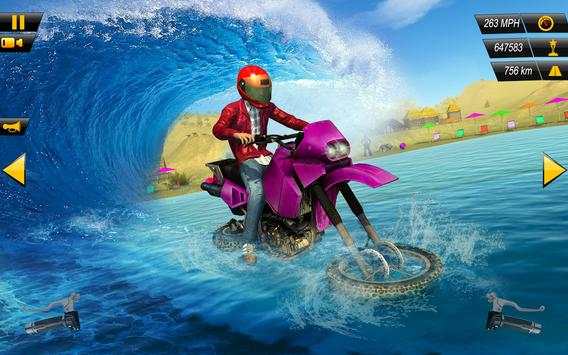 Beach Water Surfer Motorcycle Racing screenshot 4