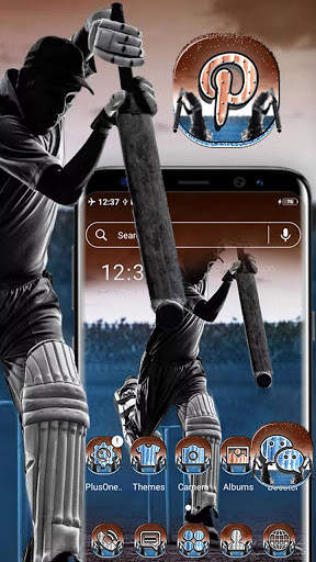 Cricket Batsman Launcher Theme screenshot 1